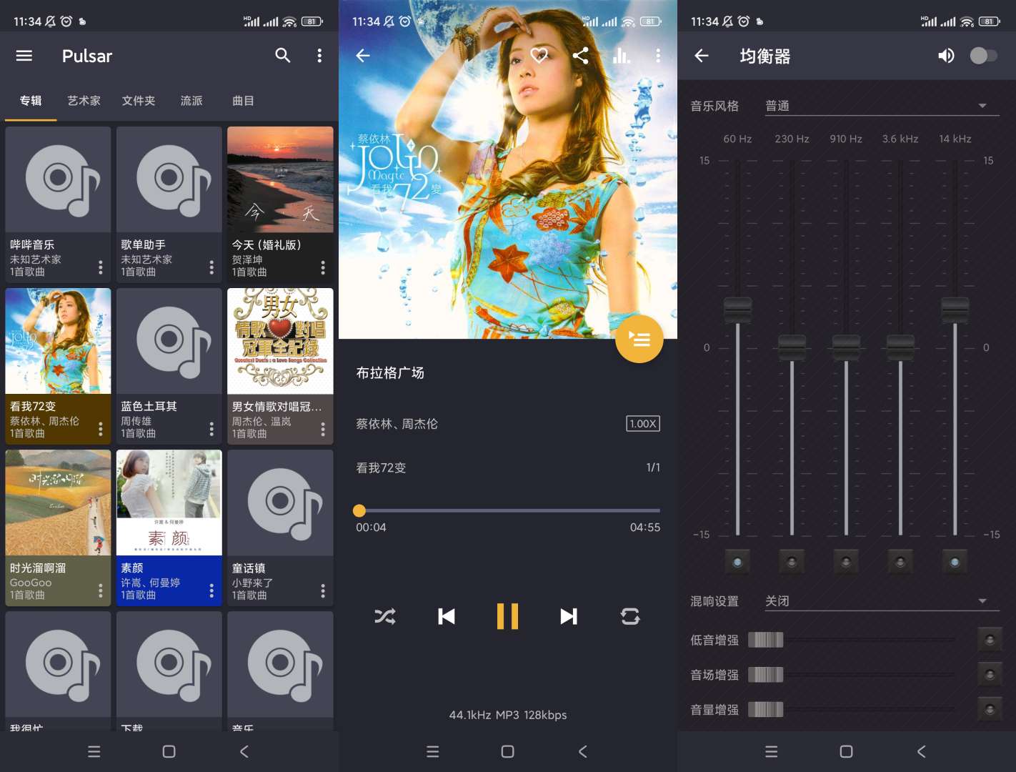 【分享】脉冲音乐播放器Pulsar+🔥v1.12.11🔥高级