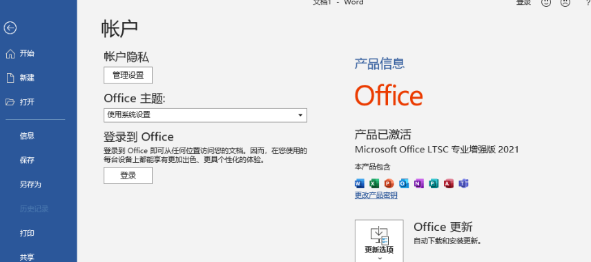 【考核】office2021专业增强版，附带通用激活工具