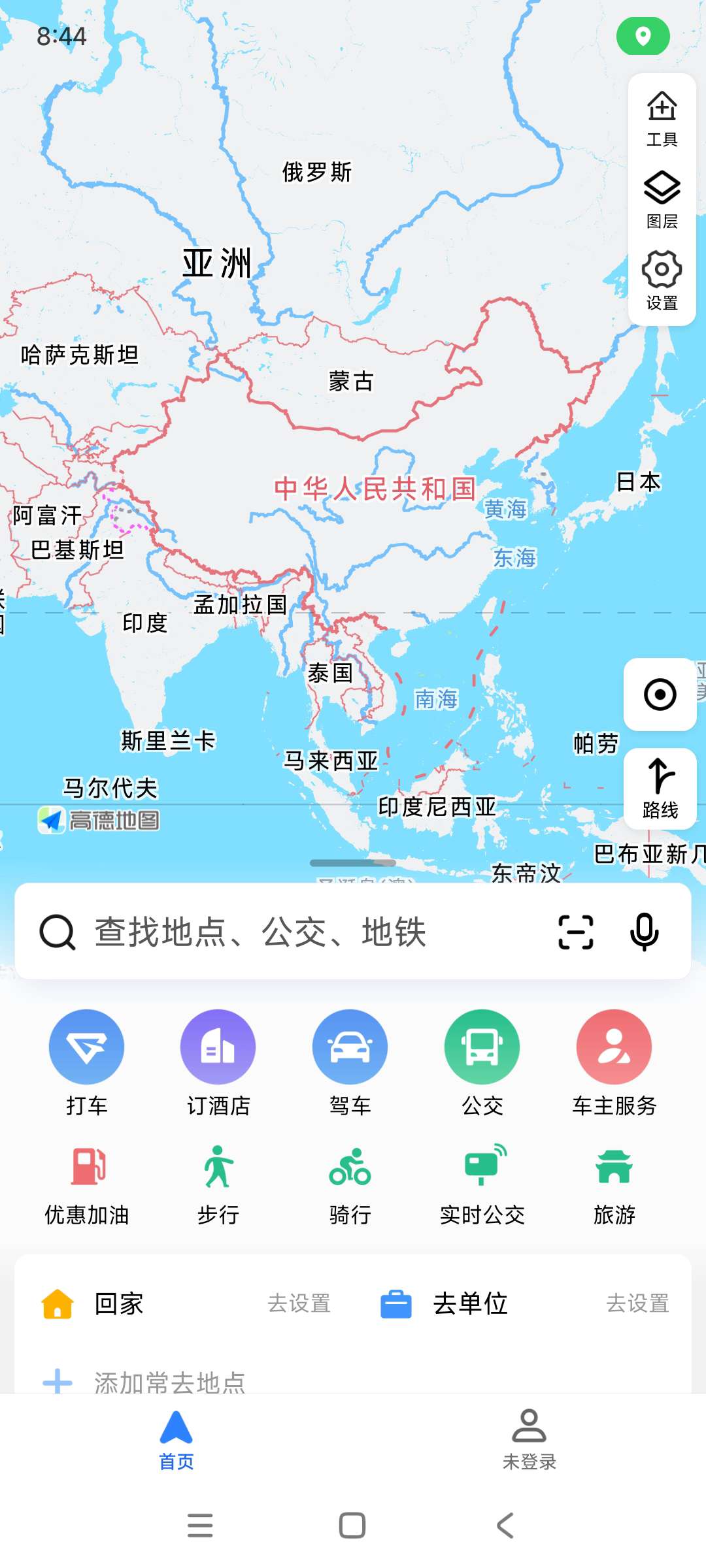 【分享】高德地图✈️v15.01 去广告版❗精简好用