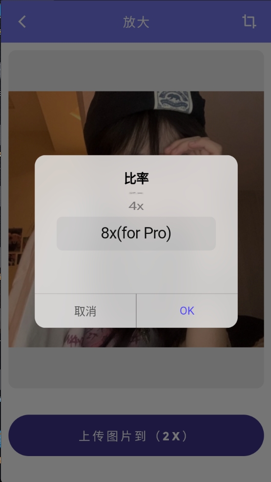 【分享】画质2x 3.3.2✨解锁会员✨无损放大图片8X修复人像