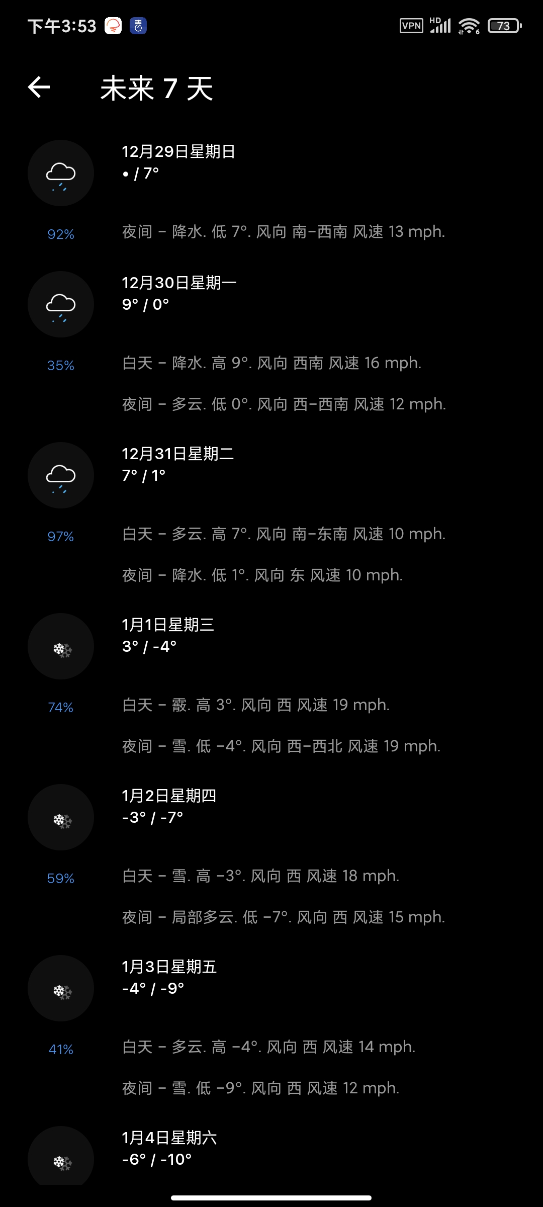 【分享】Today Weather2.3.0最新版🏀全球天气